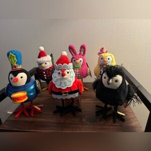 6 Featherly Friends Target Birds